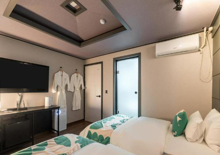 By Ths Valentine Hotel Incheon Siheung المظهر الخارجي الصورة